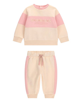 [A6BG12K5979-G012-12M] Παιδικό Σετ Guess SET LS ACTIVE TOP + PANTS ΣΕΤ ΠΑΙΔΙΚΟ GIRL (12 Μ)