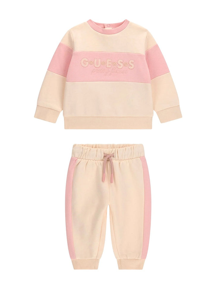 Παιδικό Σετ Guess SET LS ACTIVE TOP + PANTS ΣΕΤ ΠΑΙΔΙΚΟ GIRL