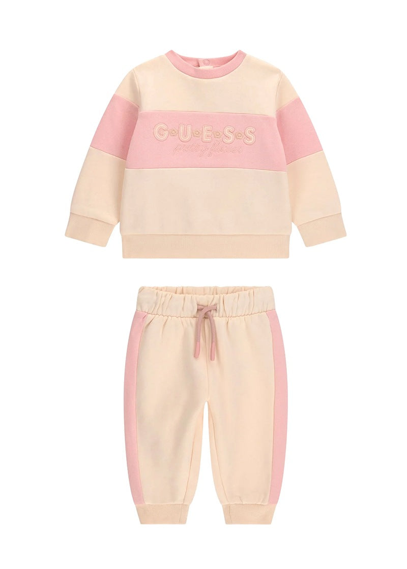 Παιδικό Σετ Guess SET LS ACTIVE TOP + PANTS ΣΕΤ ΠΑΙΔΙΚΟ GIRL